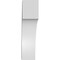 Ekena Millwork 5 1/2-in. W x 14-in. D x 22-in. H Westlake Architectural Grade PVC Knee Brace BRCP055X14X22WTL - alternate 5